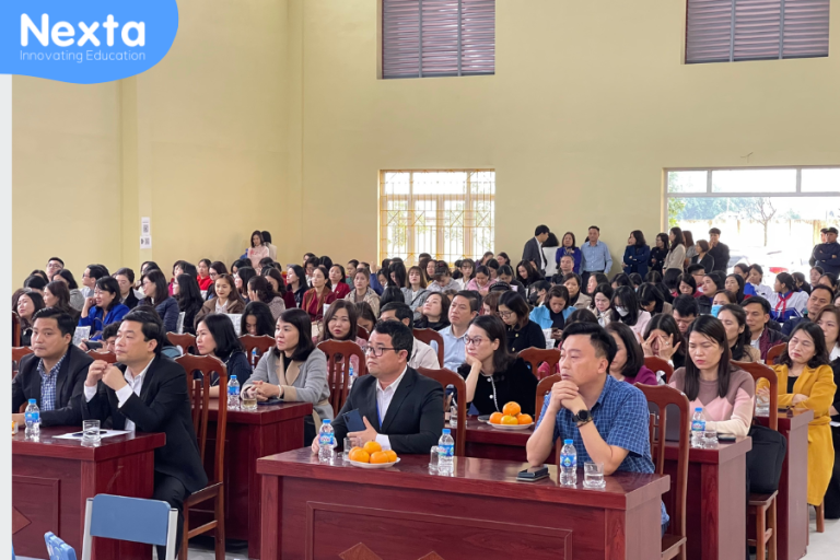 Nexat phối hợp cùng phòng giáo dục tổ chức hội thảo về lớp học thông minh tại An Dương