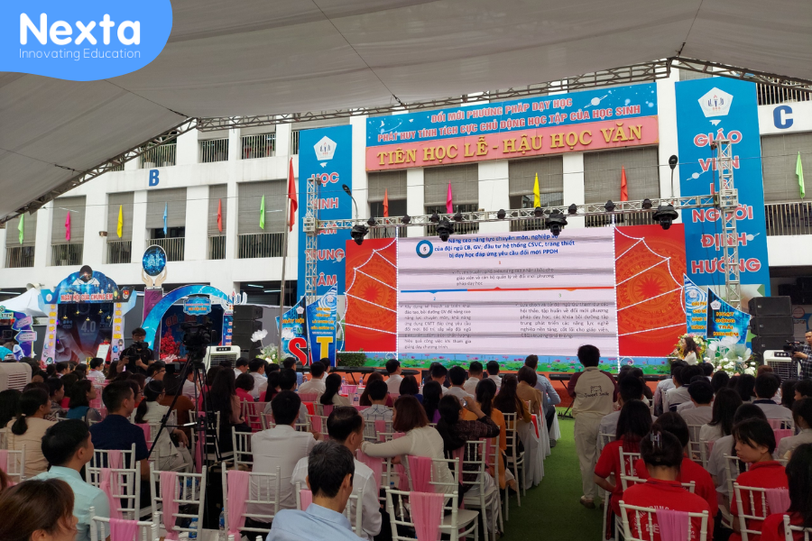 Nexta gây ấn tượng mạnh với Đài Truyền hình VTC tại ngày hội STEM Hà Đông (Hà Nội)