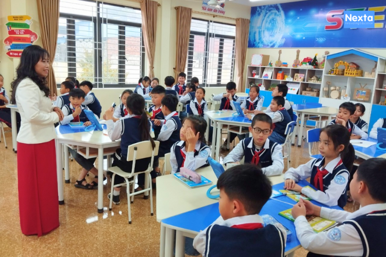 Lớp học thông minh Nexta: Bước đột phá trong giáo dục tại Trường Tiểu học Cao Nhân (Hải Phòng)