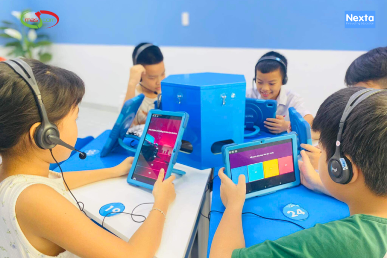 Lớp học chuyển đổi số Nexta: Công nghệ an toàn cho học tập hiện đại