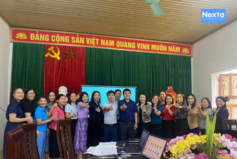 Nexta tổ chức tập huấn chuyển đổi số tại trường tiểu học Thanh Dương