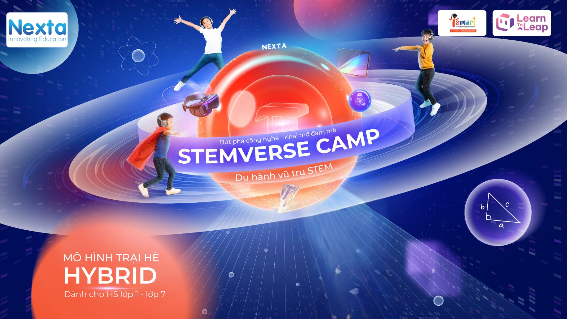 STEMVERSE CAMP 2024 – “Du hành vũ trụ STEM” cùng Nexta!