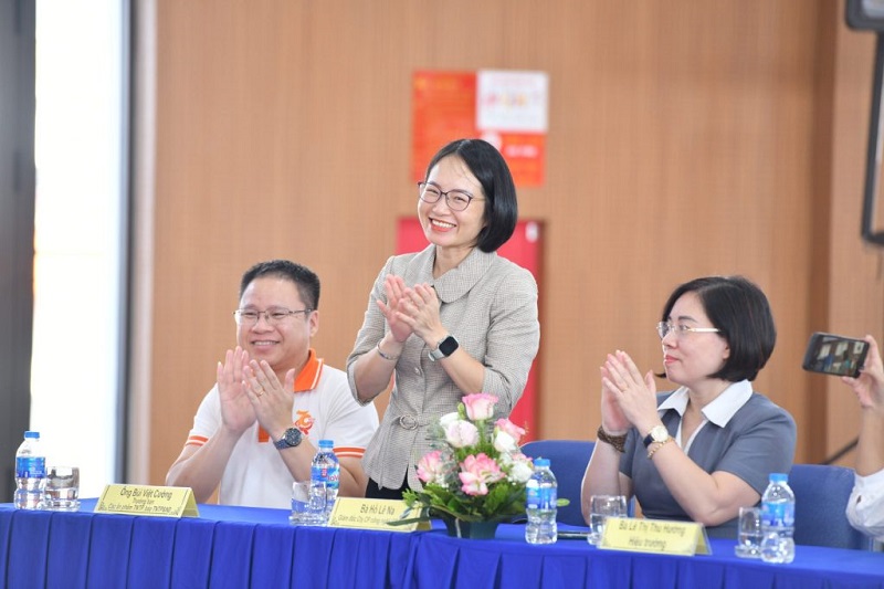 Bà Hồ Lê Na - Giám đốc kiêm đại diện pháp luật của Công ty Cổ phần Công nghệ Giáo dục Nexta