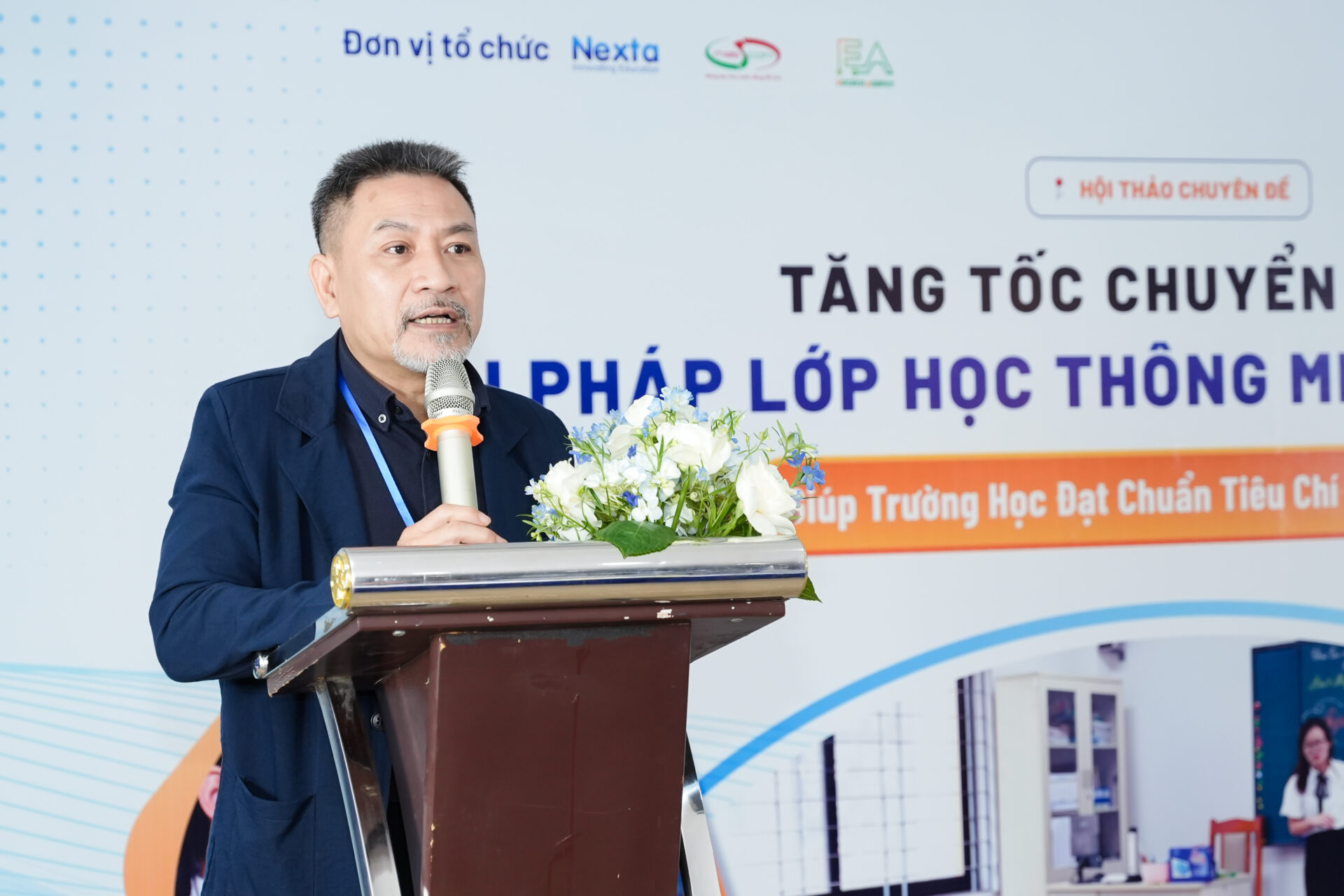 TS. Tôn Quang Cường – Chủ nhiệm Khoa Công nghệ Giáo dục, Trường ĐH Giáo dục – ĐHQGHN đã mang đến nhiều góc nhìn đột phá
