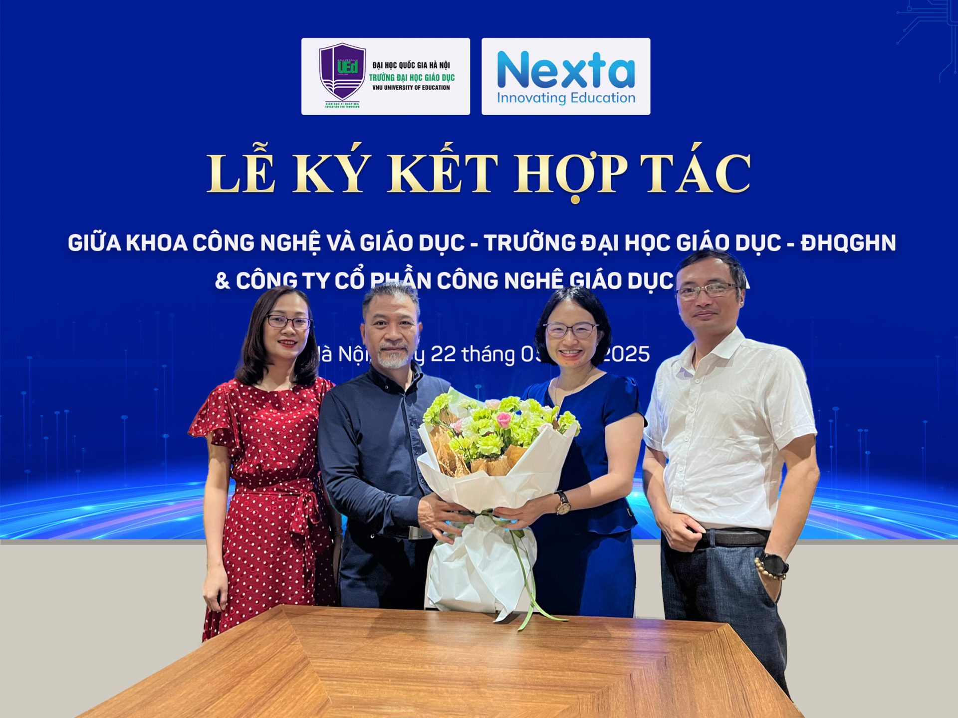 Nexta và Khoa Công nghệ Giáo dục cùng cam kết duy trì hợp tác lâu dài